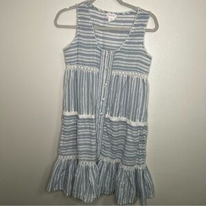 Shabby Chic Coastal vibe sleeveless night gown